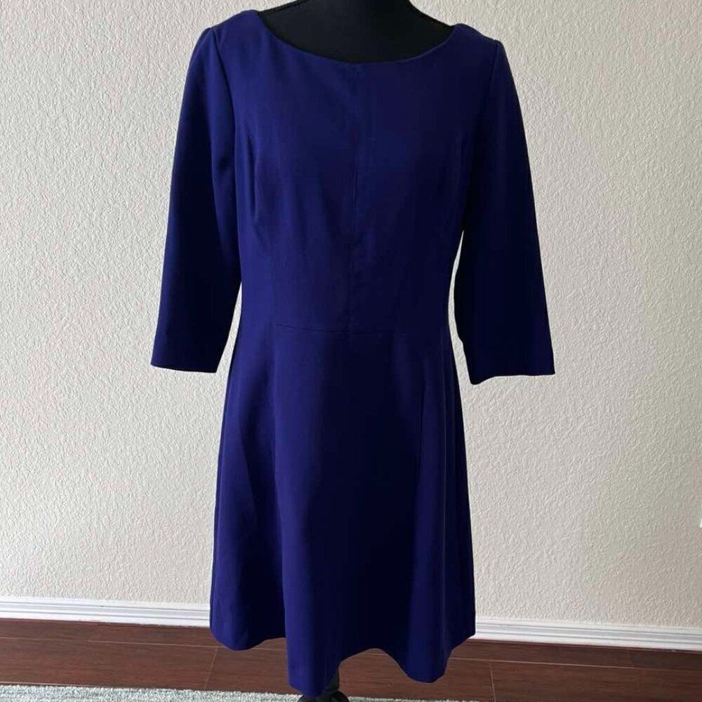 Vince Camuto Women's purple Dress 3/4 Sleeve size 14 - Picture 1 of 13